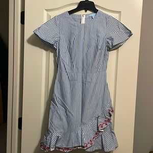 Draper James ruffle dress